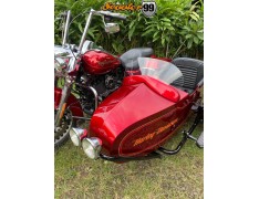 Sidecar Kit for Harley Davidson Red Touring Classic Edition